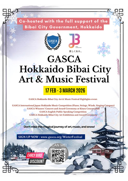 GASCA Hokkaido Bibai City Art & Music Festival 2026